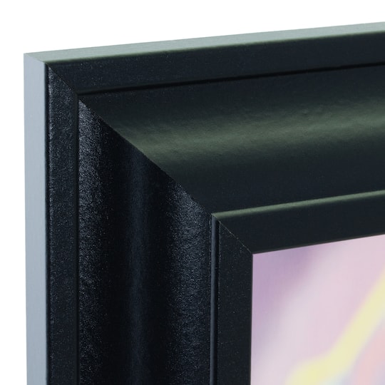 2 Pack Craig Frames Upscale Satin Black Picture Frame